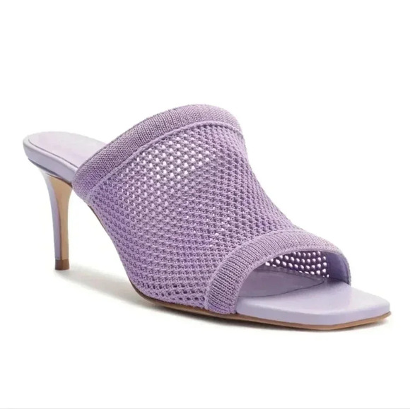 SCHUTZ women's Sinara Knit Sandals Smokey Grape size 10B New